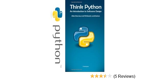 Think python an introduction to software design most freeware